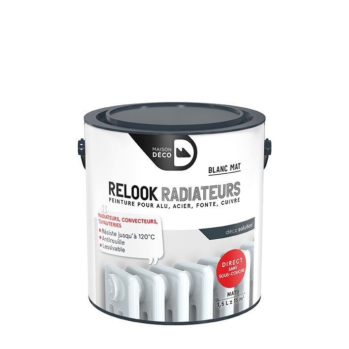 Peinture Relook Radiateurs - Aspect Mat - Blanc