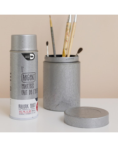 Bombe de peinture Relook tout MAISON DECO blanc mat 400 ml