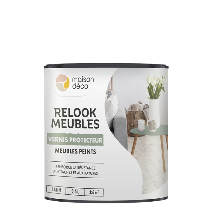 Relook Meubles - Vernis incolore, Peintures pour meubles et bois